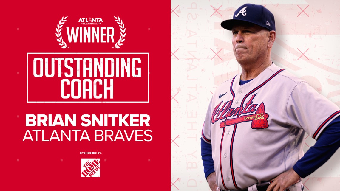 Braves Brian Snitker is Coach of the Year