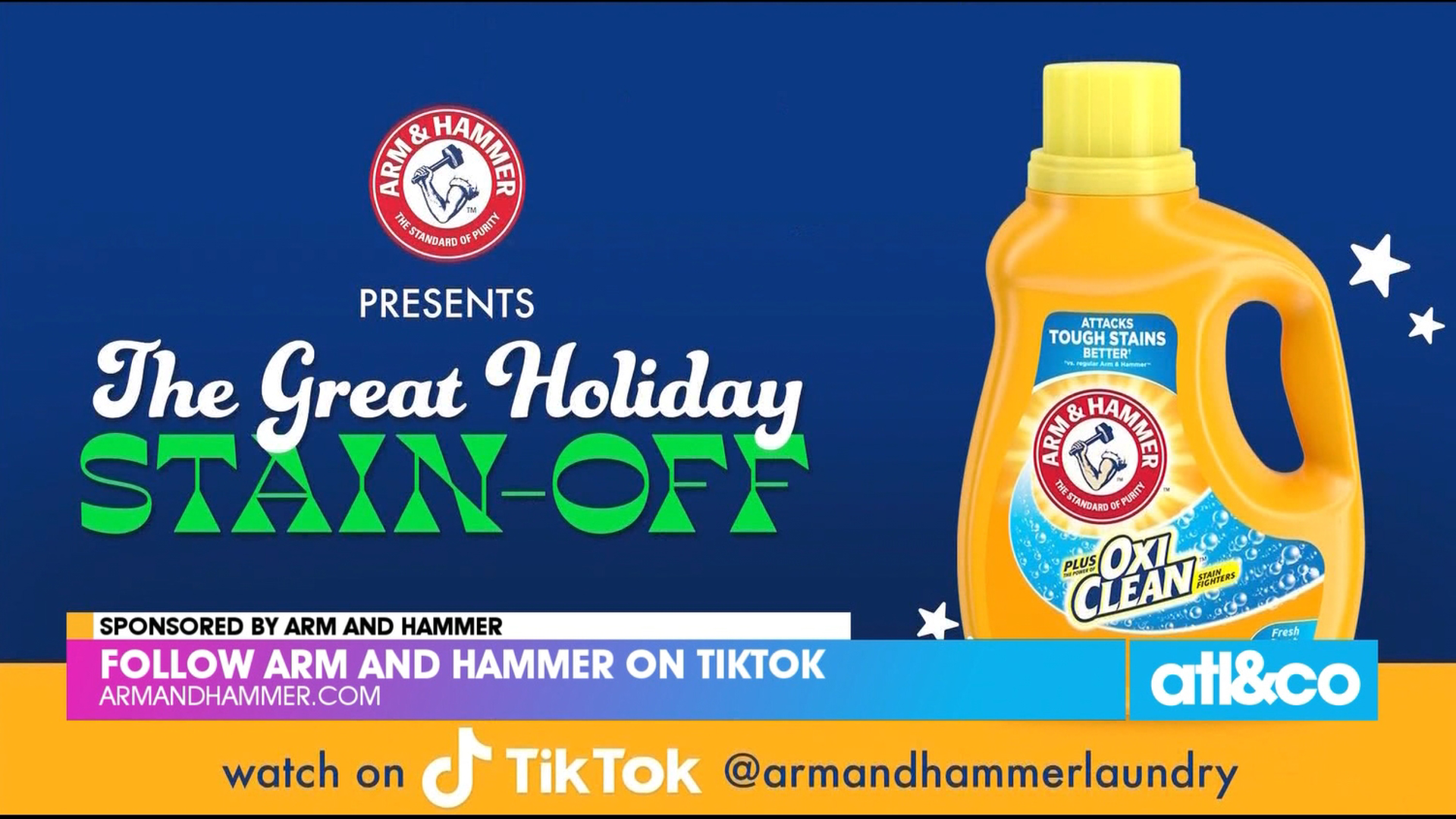 Don't dread the holiday cleanup -- make it fun and easy with Arm & Hammer.