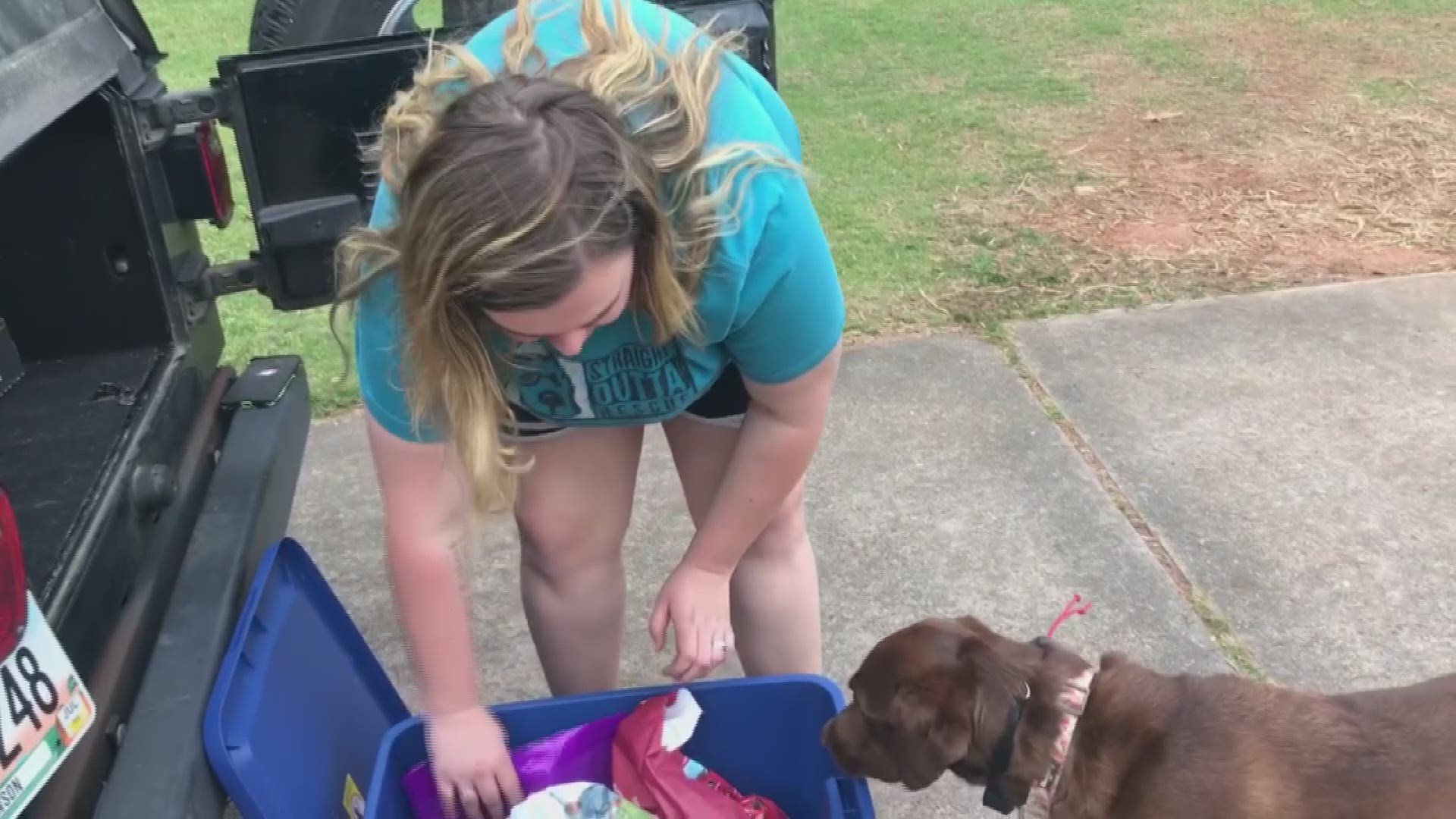A local lady is taking donations to help low-income families with their pets.