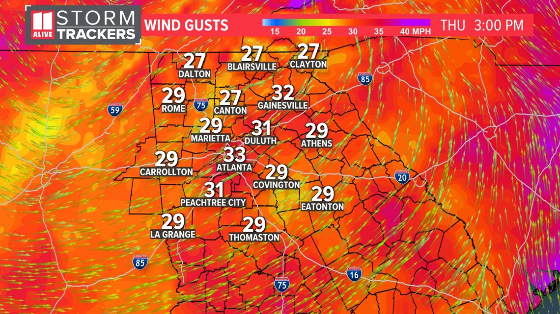 Wind Advisory until 8 p.m. Thursday for Atlanta area - Vimarsana News