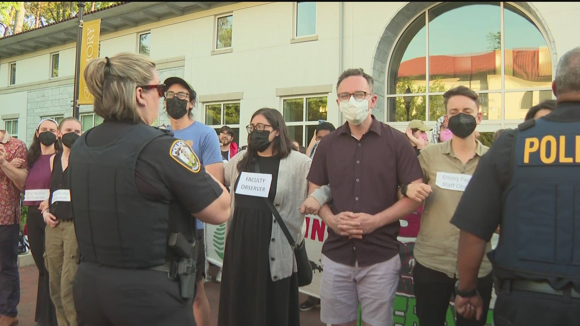 Students on both sides of the issue feel passionate about what is happening on the Emory University campus.