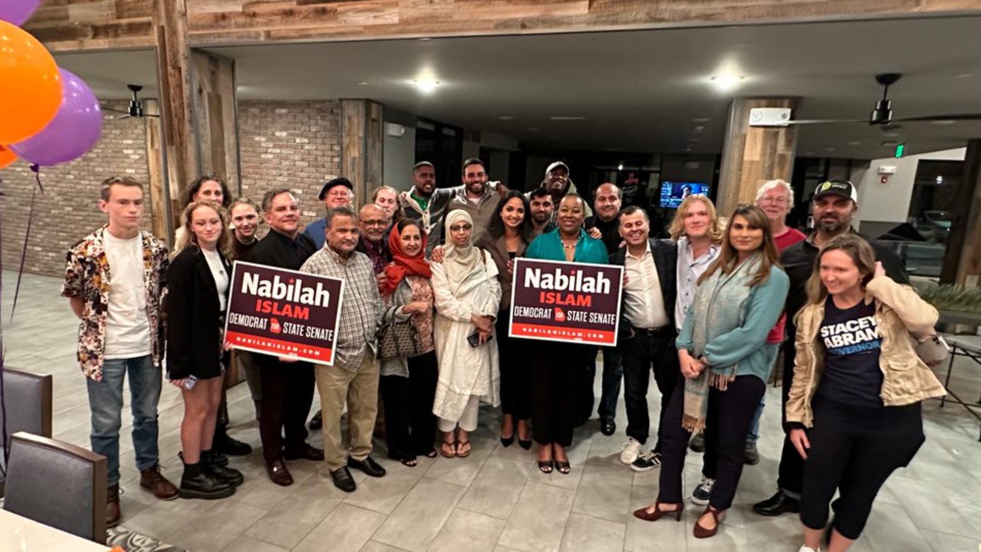 Nabilah Islam made history in the Peach State on Election Night. She's the first-ever Muslim and the youngest woman to be elected to the Georgia Senate.