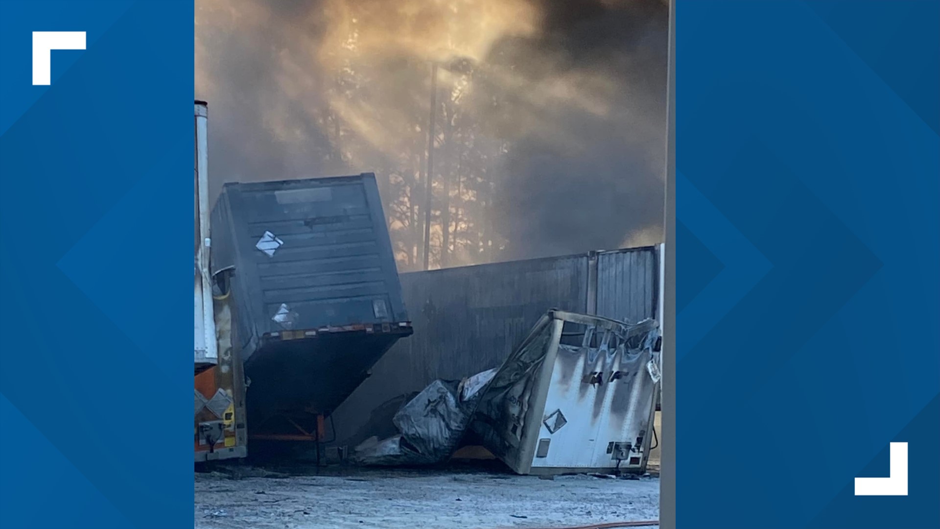 Plane crash in Georgia Covington General Mills explosion 11alive