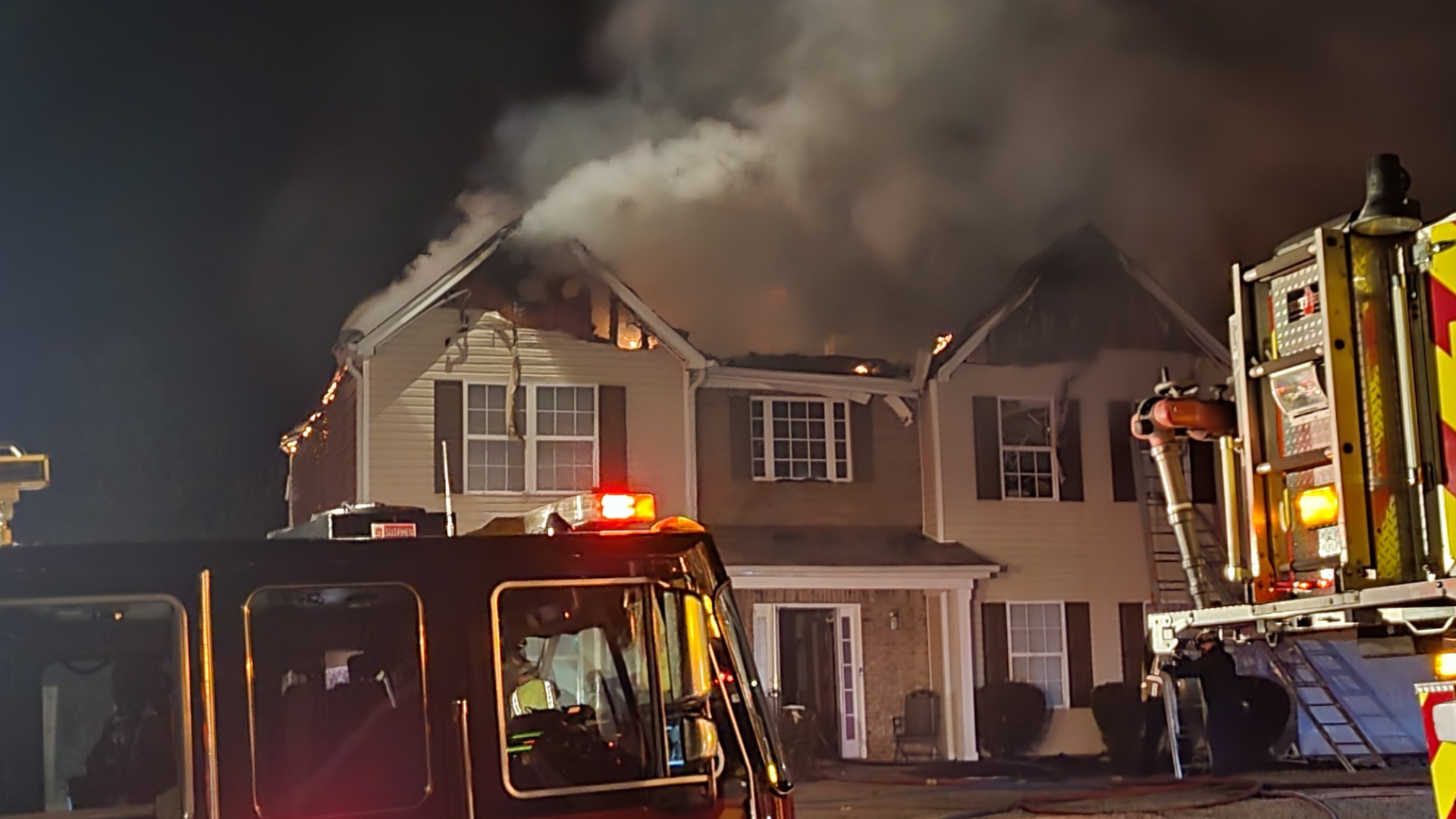 29 firefighters respond to Gwinnett County home in flames | 11alive.com