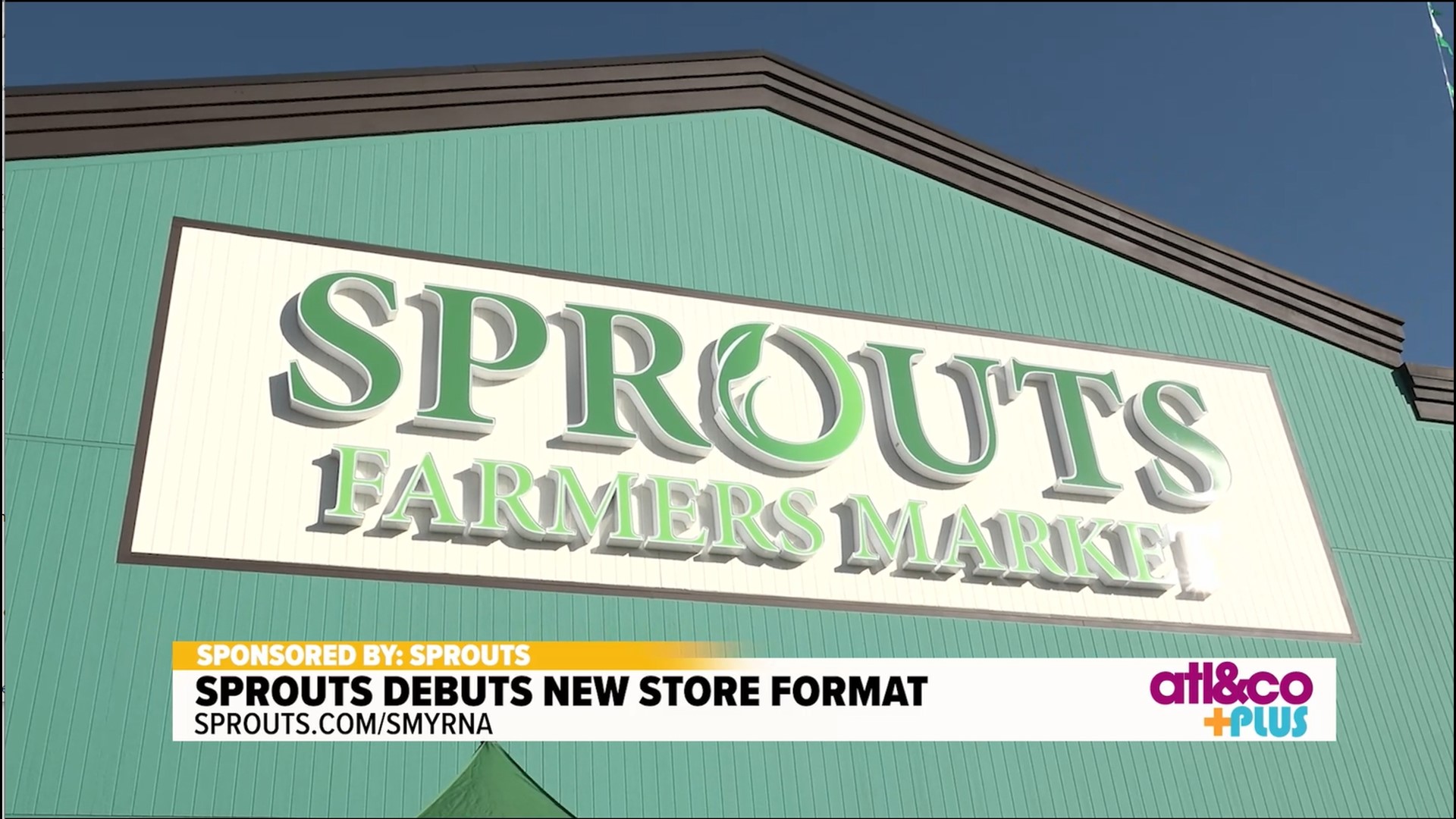 Christine takes us inside Sprouts Farmers Market's innovative new store format in Smyrna, GA. New customers can download the Sprouts app for 20% off this weekend.