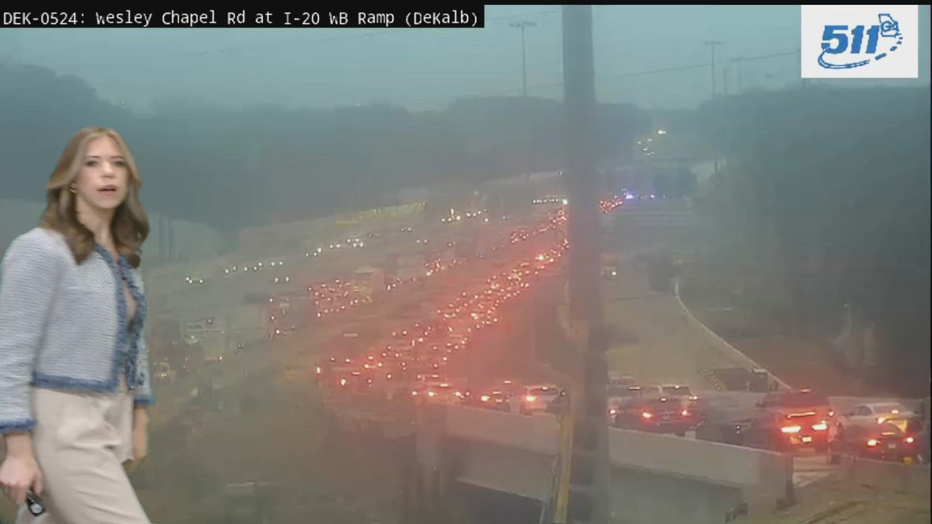 Lanes shut down on I-20 WB in DeKalb County | 11alive.com