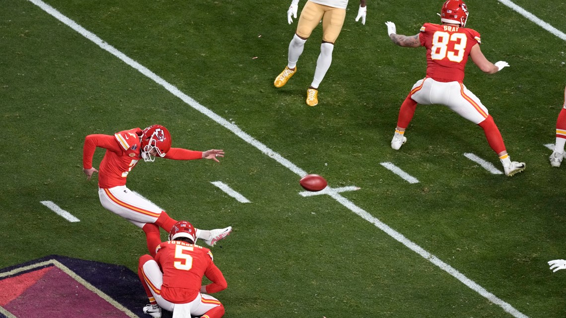 Harrison Butker breaks Super Bowl field goal record