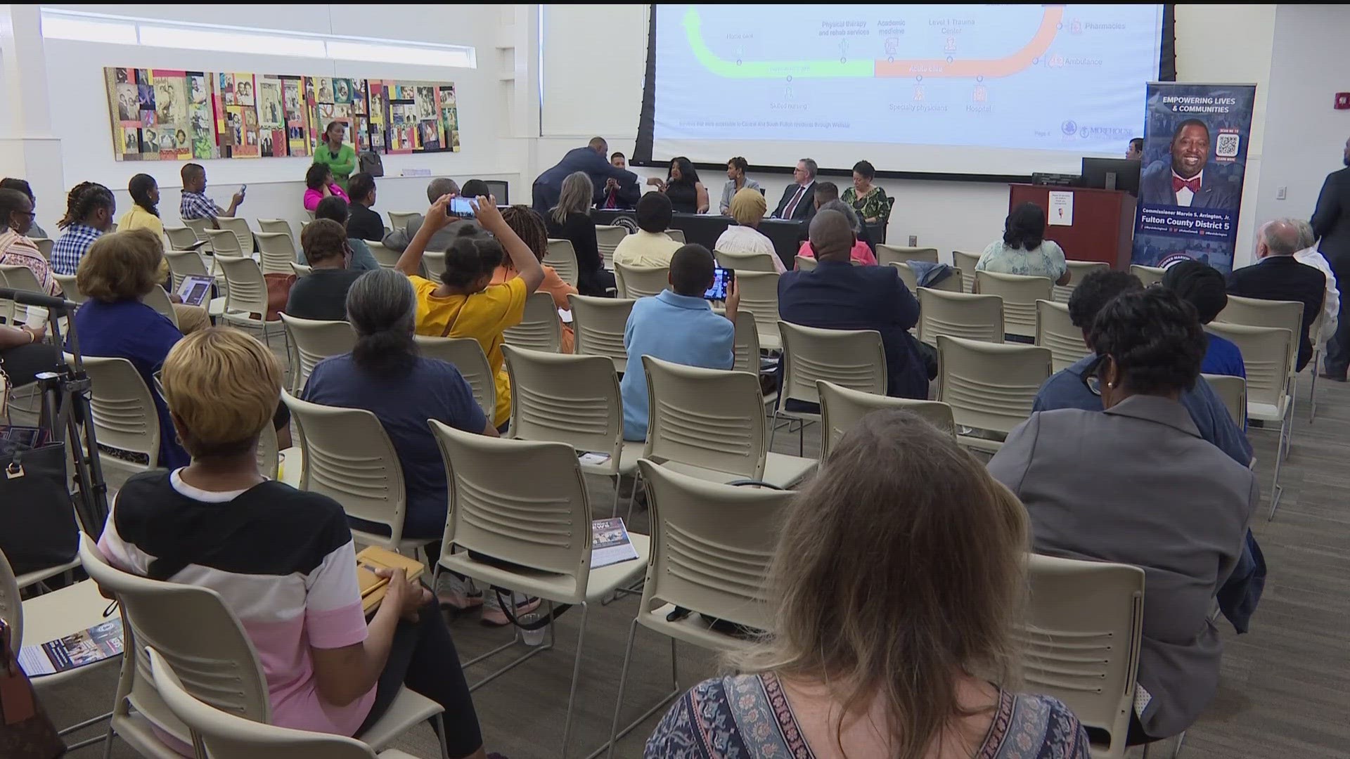 County, city and health leaders led a town hall to talk about what's being done to tackle a years-long issue that comes down to life and death.