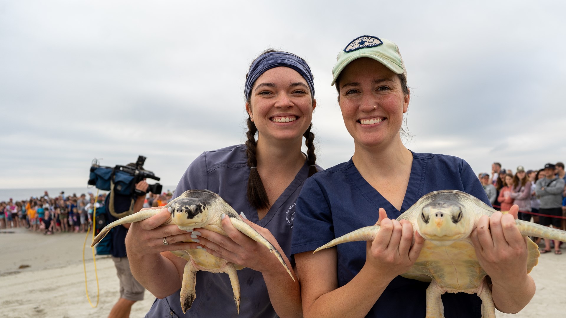 Sea turtle rescue release at Jekyll Island, Georgia | Photos | 11alive.com