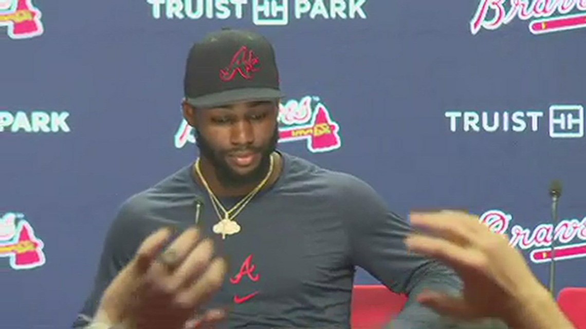 Full Michael Harris press conference after Braves callup