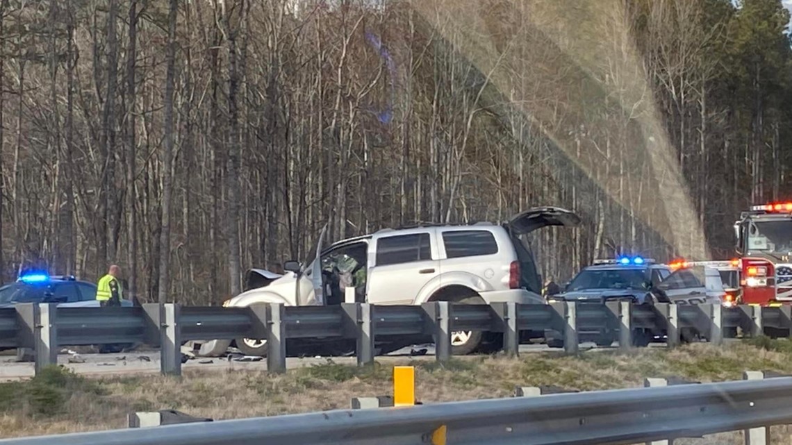 Crash on 400 after driver leads chase in Forsyth County | 11alive.com