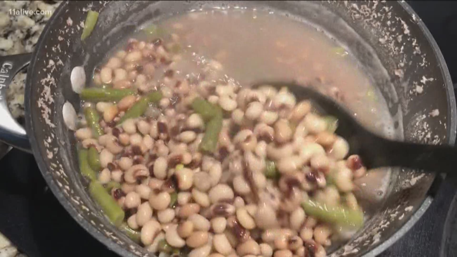 Why are black-eyed peas considered good luck?