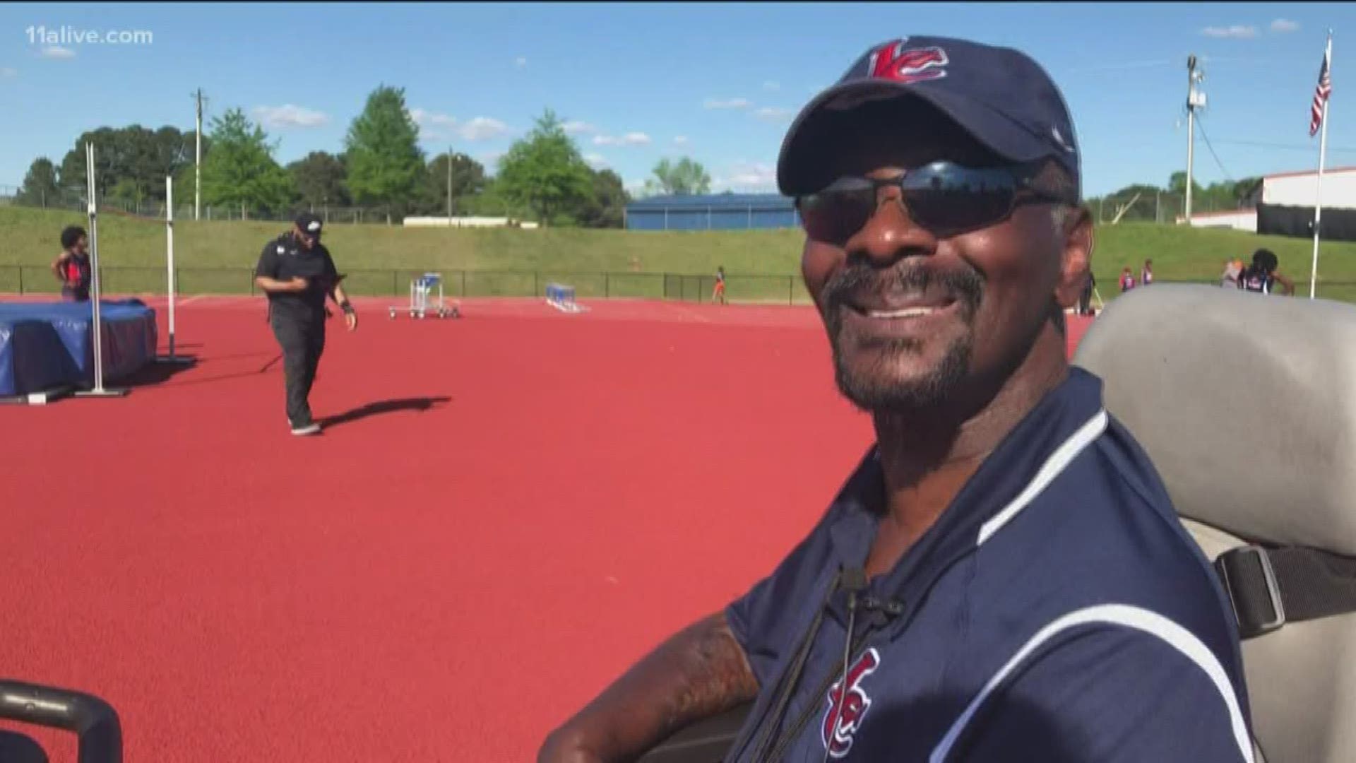 He was told he would never walk again after a car accident injured his brain and spine. But, 10 years later, with a lot of practice, love and a little help, he walked the 200 meter race.