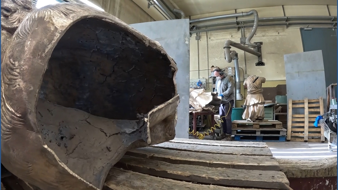 2026 Winter Olympics put spotlight on Italy’s centuries-old sculpture tradition