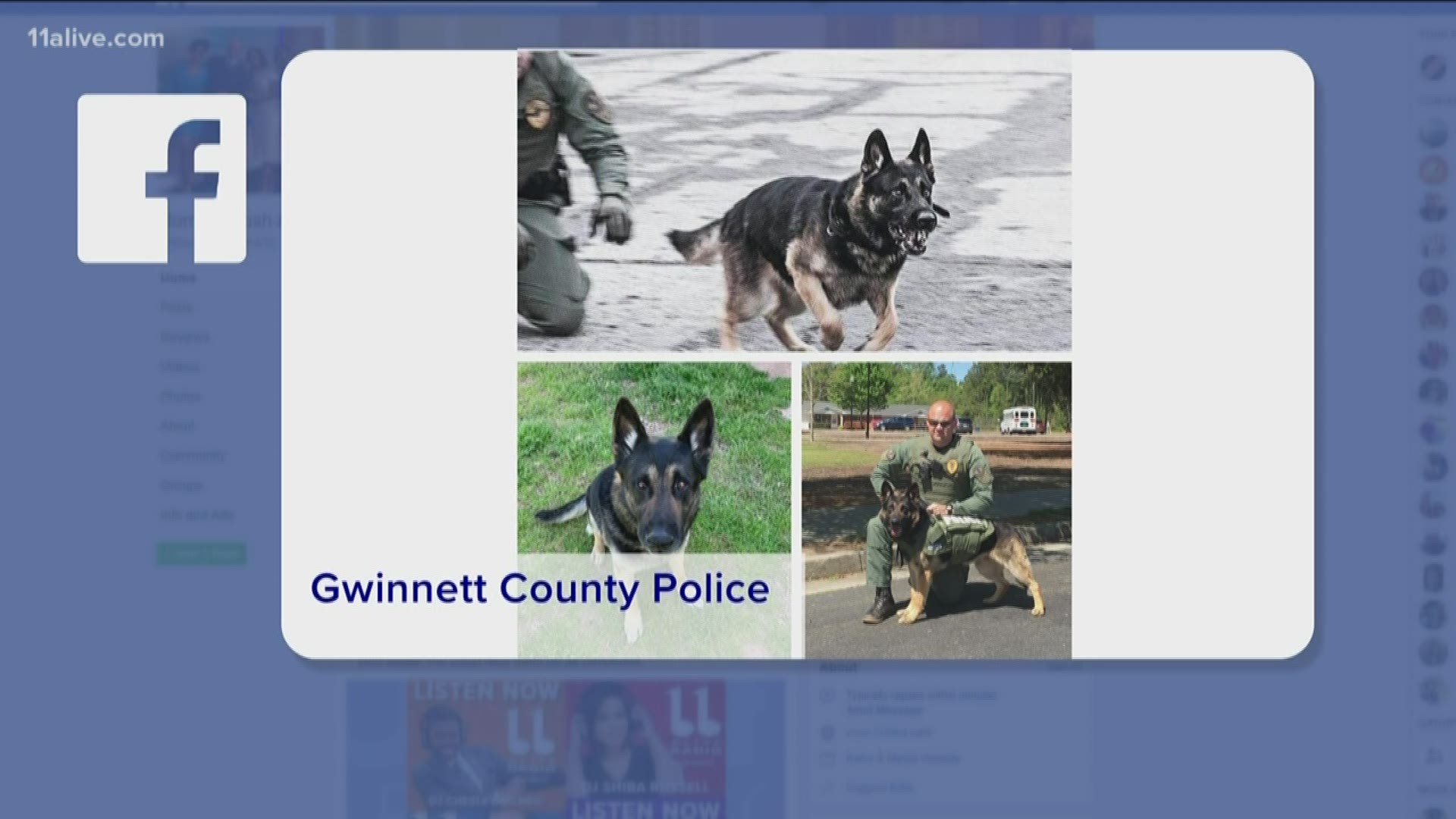 Eros worked with Gwinnett Police between 2013 and 2018.