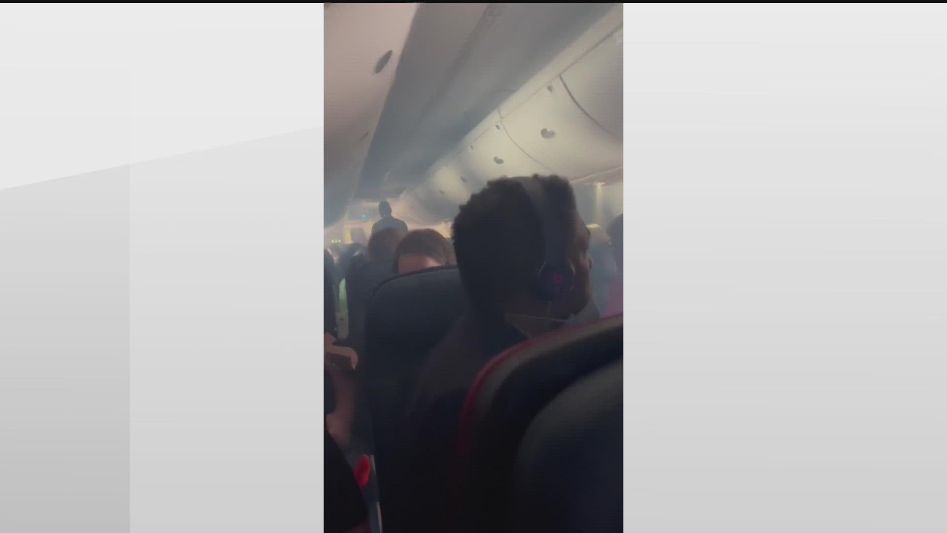 Flight 2846 was diverted to Albuquerque after there was "a smokey odor" in the aircraft, a Delta Air Lines spokesperson said.