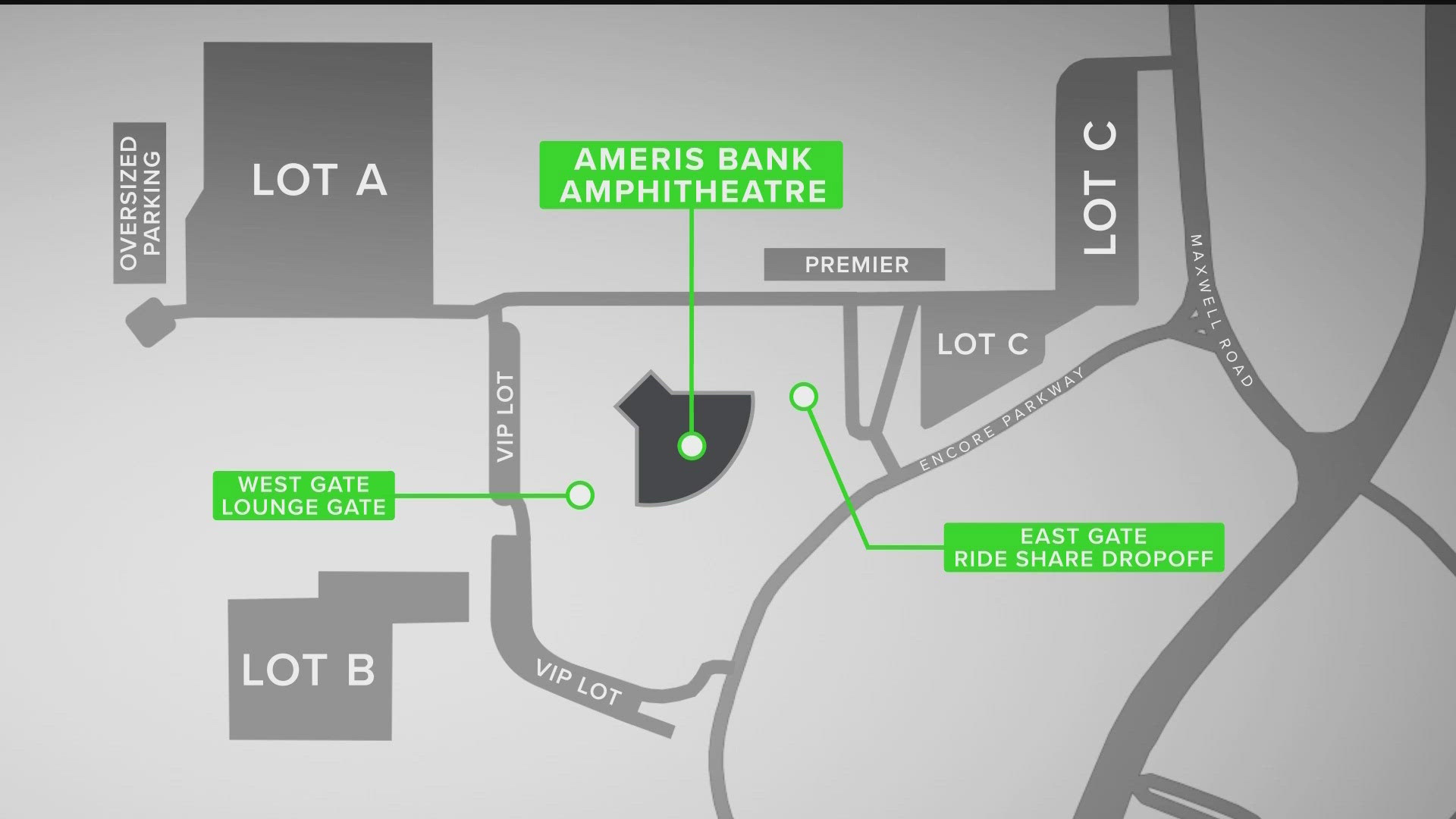 Parking costs at Ameris Bank Amphitheatre: VERIFY  11alive.com