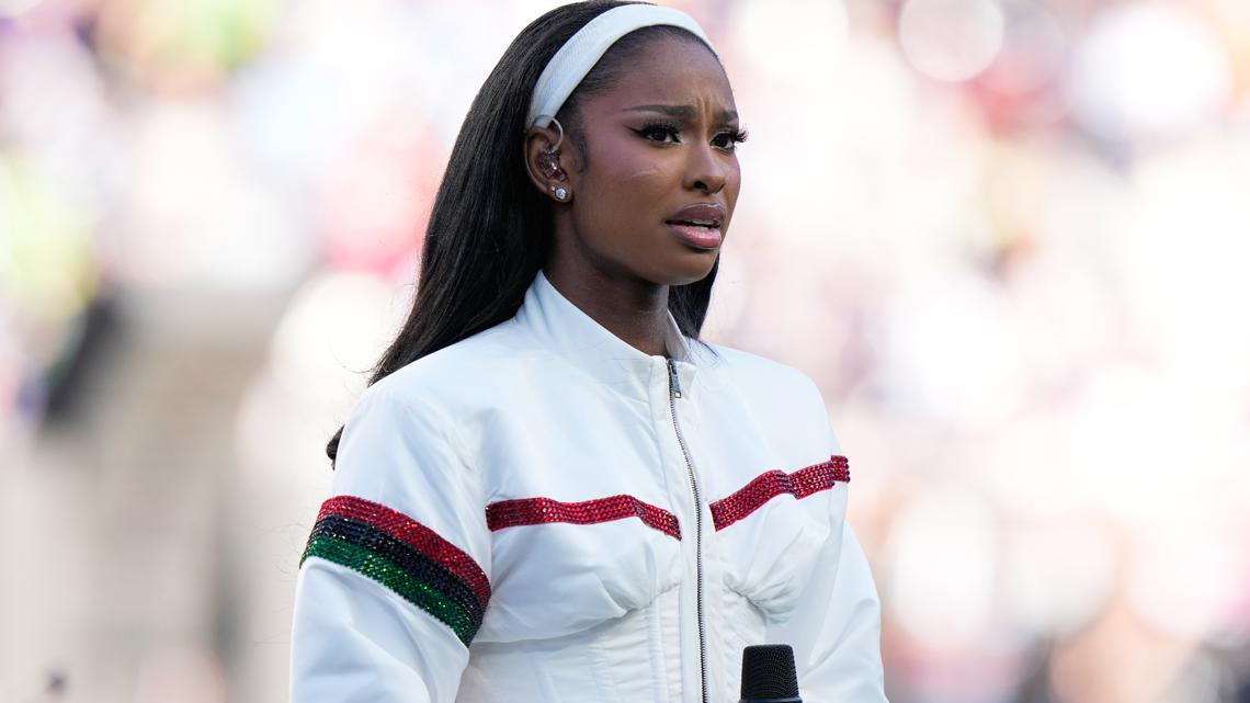 How Coco Jones' Super Bowl LX look channels Whitney Houston