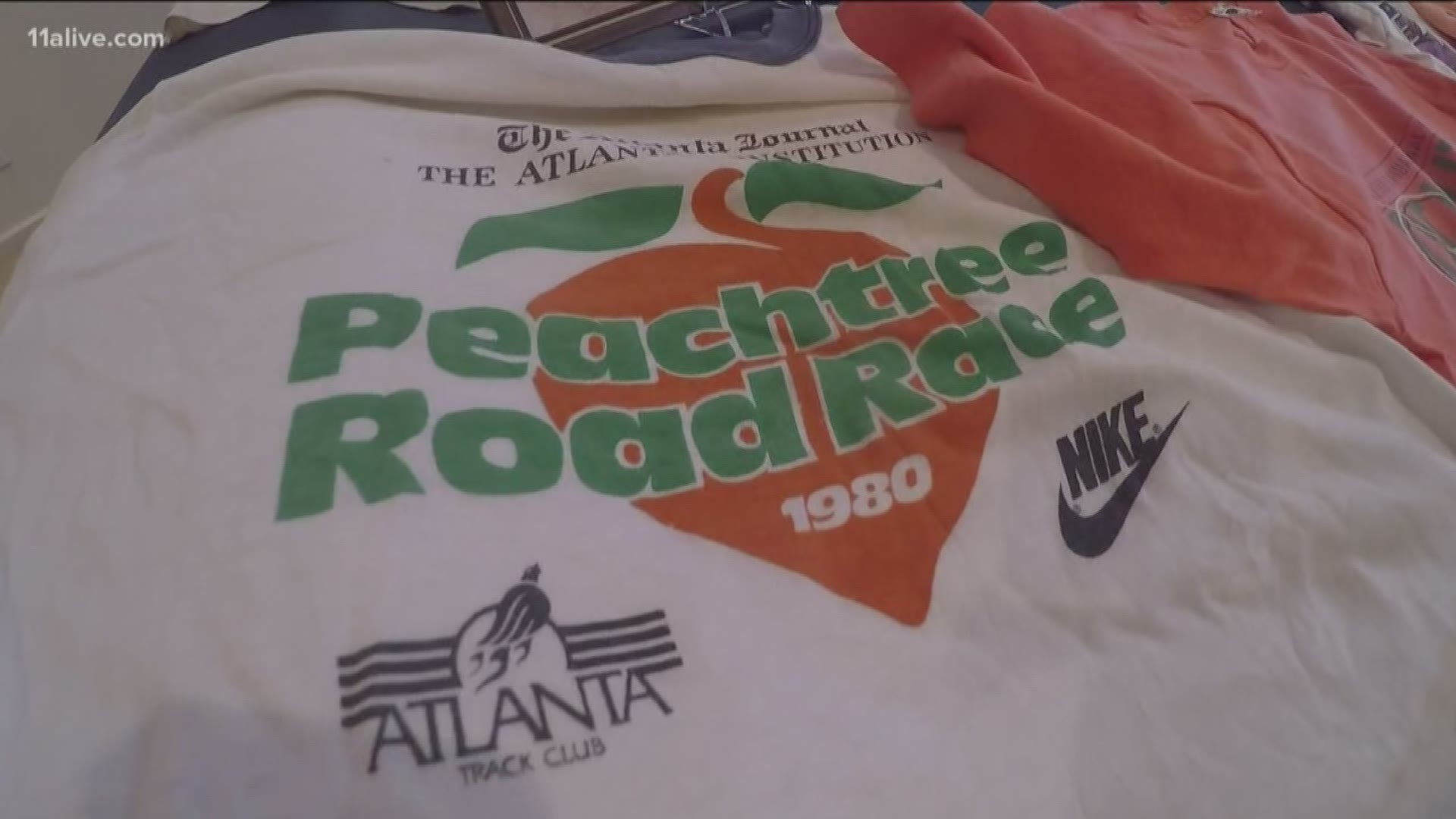 For Peachtree competitors, the t-shirt is like an Olympic gold medal
