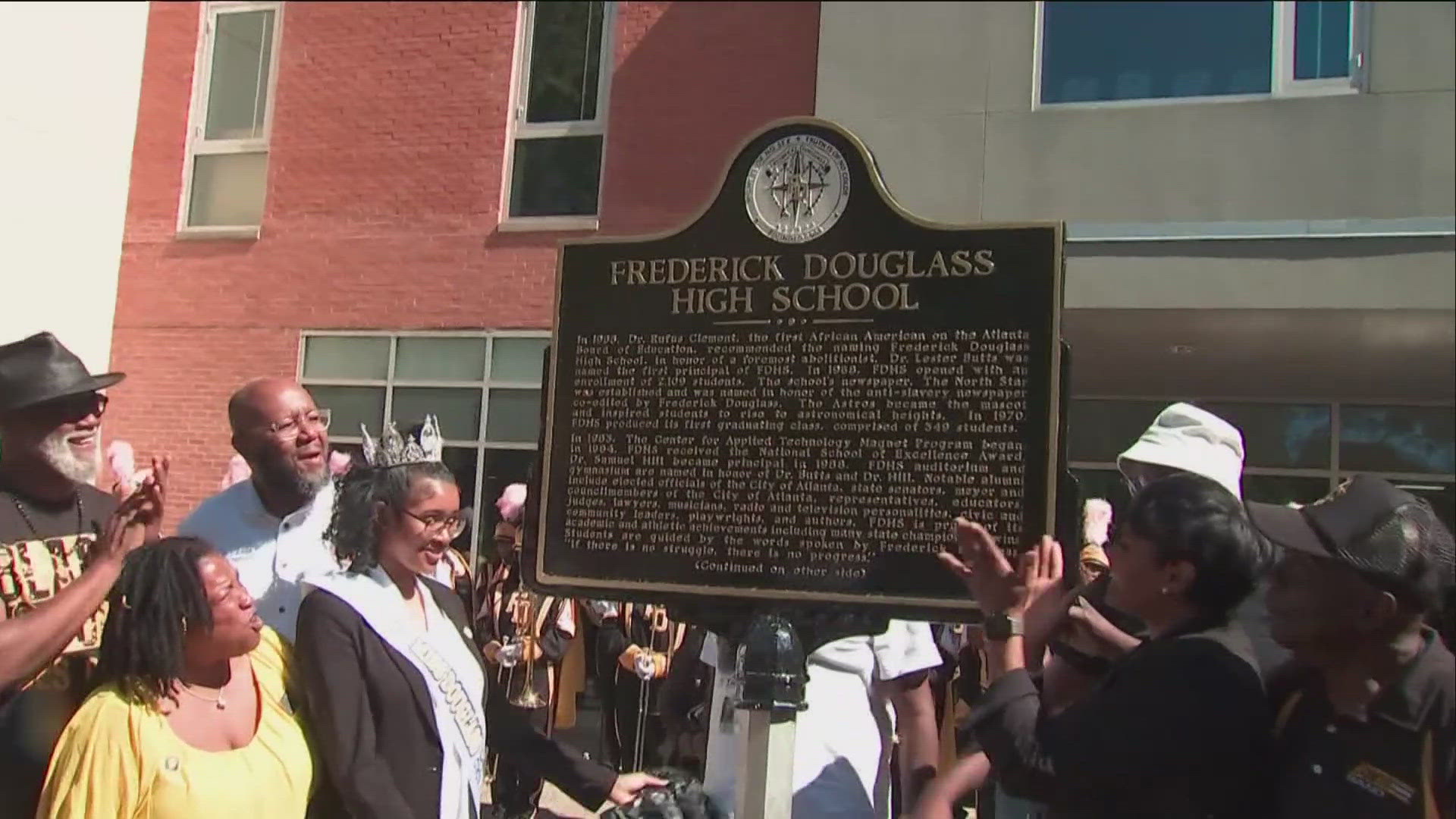 Frederick Douglass High has a number of famous alums.