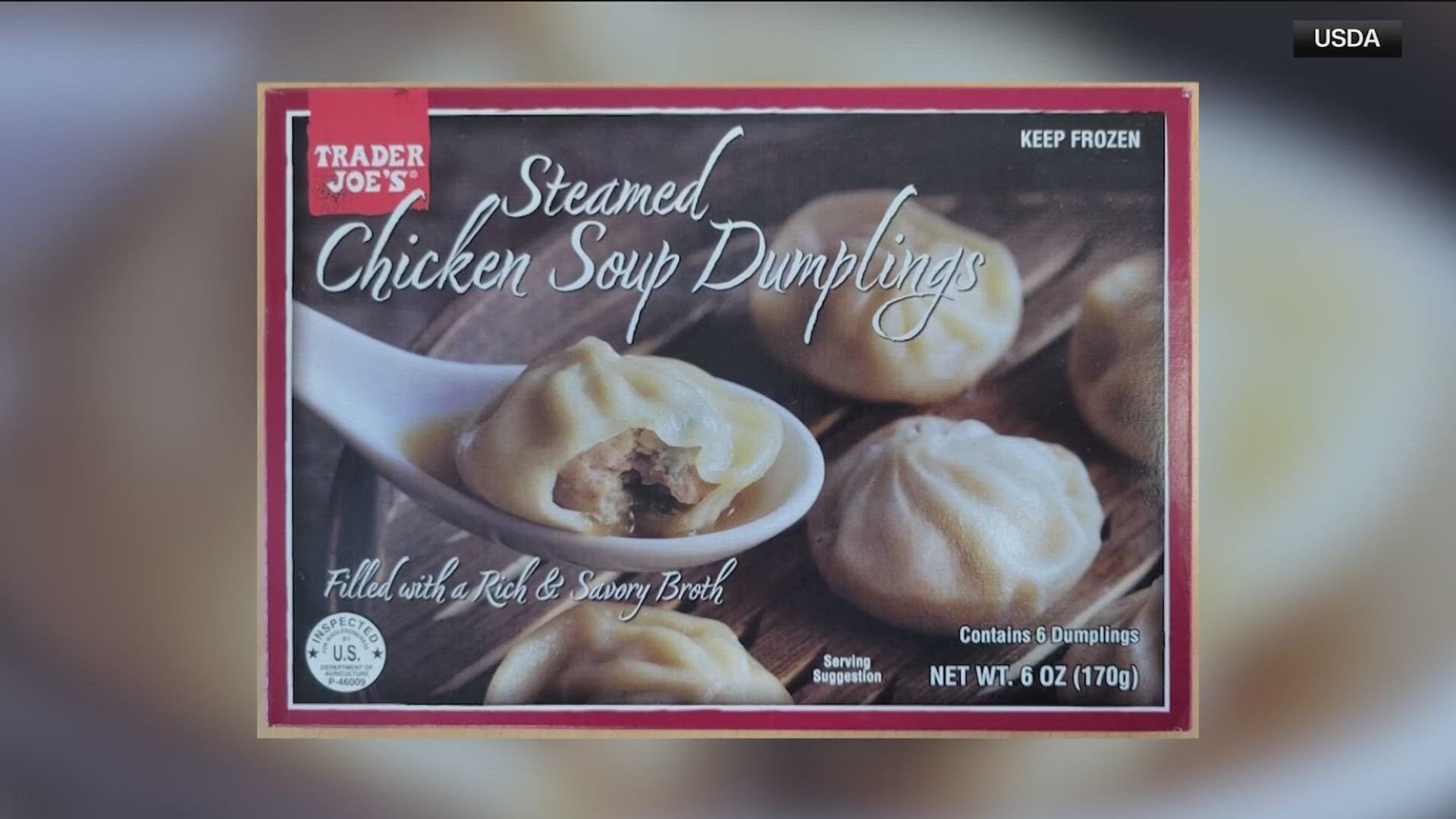 The company is recalling over 61,000 pounds of the dumplings.