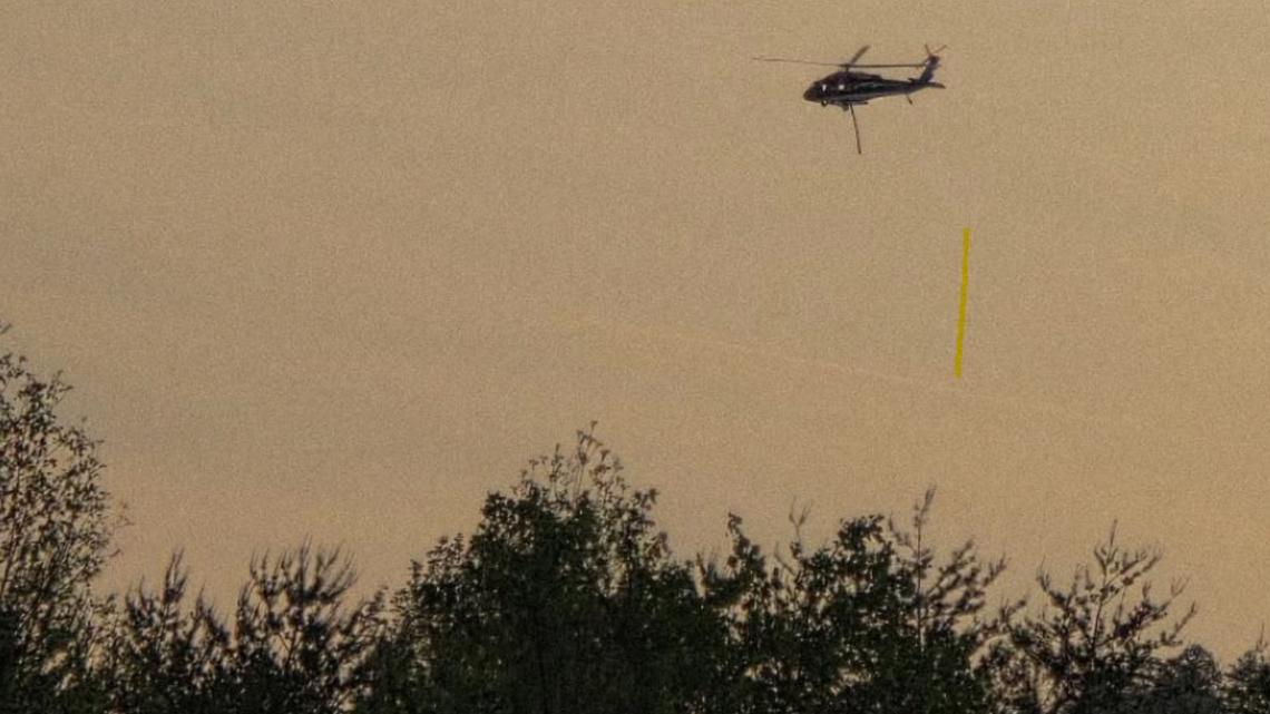 Crews continue work to contain wildfire on Buzzard Mountain in north Georgia