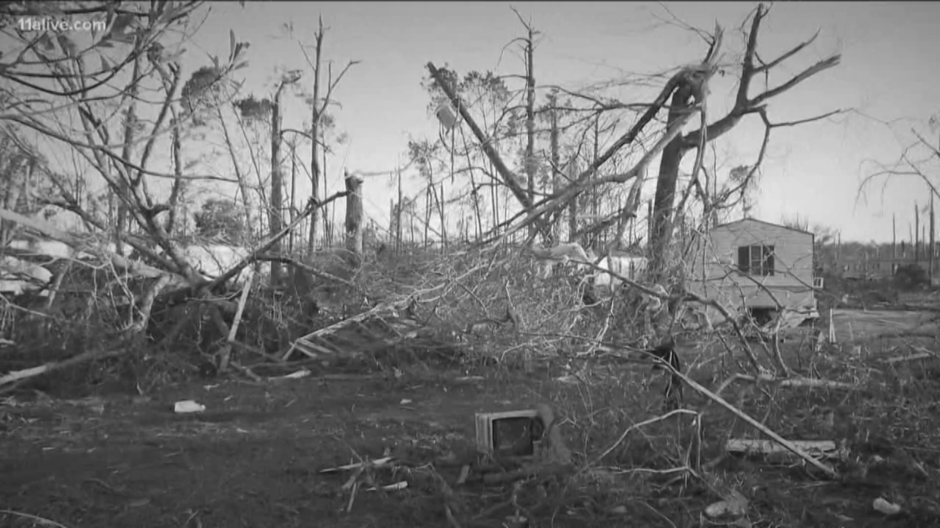 There was no trace of the 2-year-old after the EF-3 tornado hit.