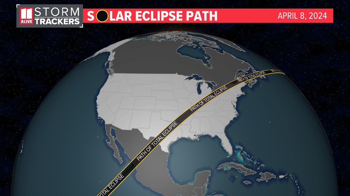 Solar eclipse path in Georgia | What you'll see | 11alive.com