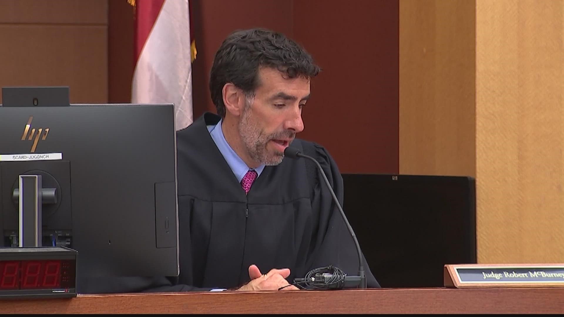 Judge Robert C. I. McBurney is taking the time to look over arguments before issuing an order.