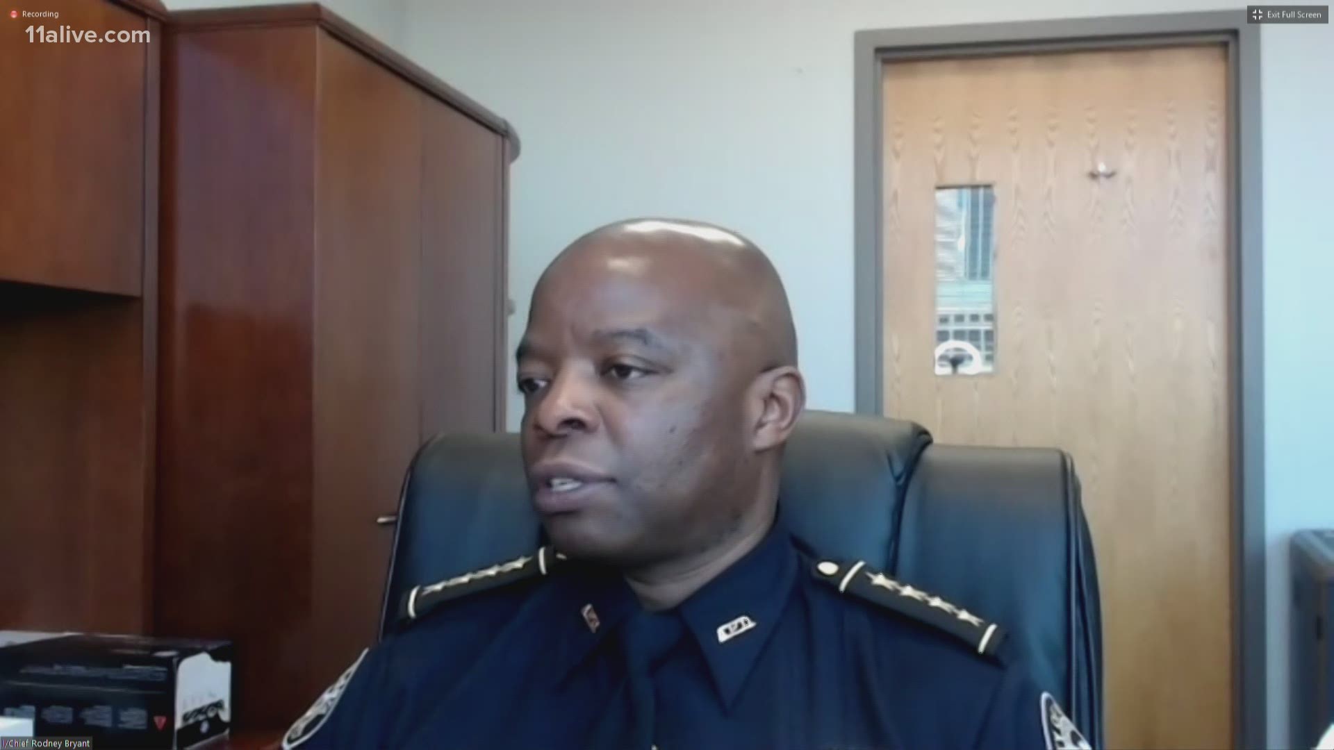 Atlanta Interim Police Chief Rodney Bryant said the department continues to find ways to crack down on street racing, violence in the community.