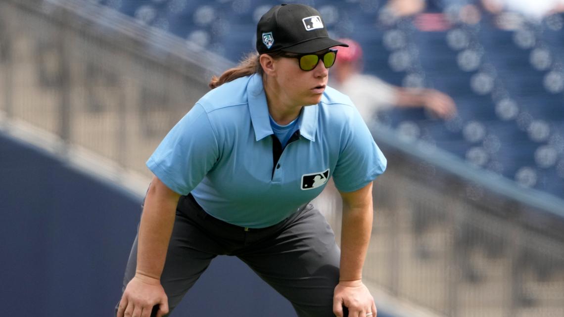 Jen Pawol to make history as MLB's first female umpire this weekend
