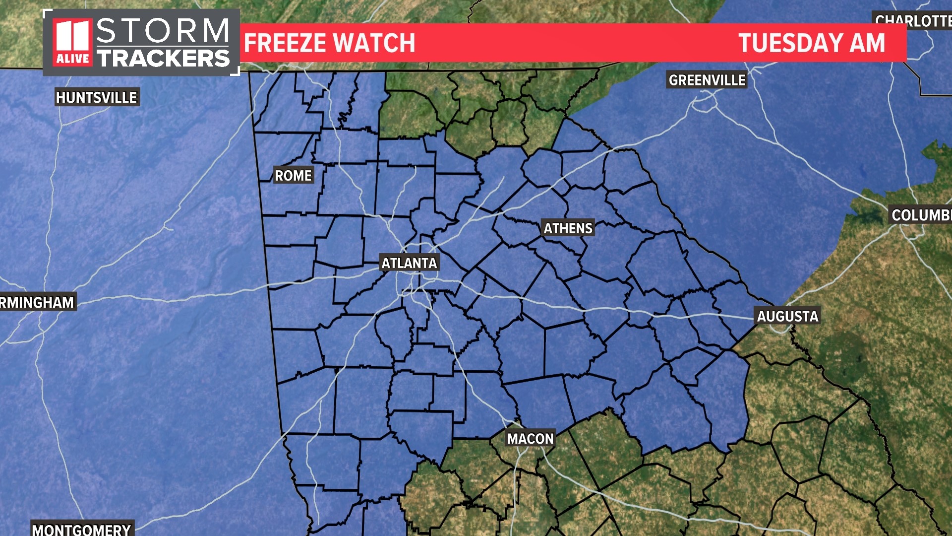 Freeze Watch issued for the Mid-South | WREG.com