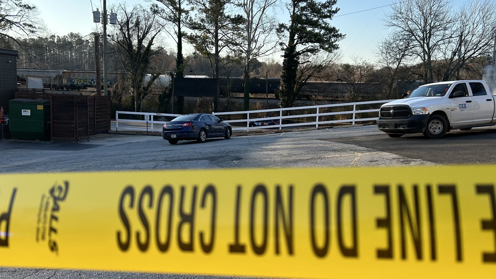 Atlanta Police Officers were dispatched around 6:15 a.m. regarding a crash at 2043 Cheshire Bridge Road NE.