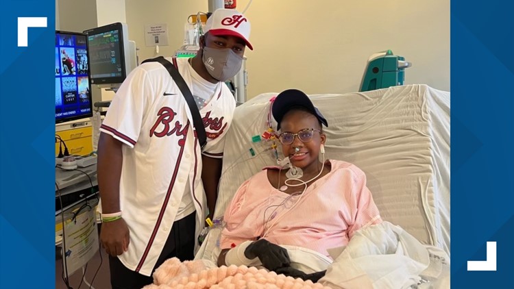 Atlanta Braves Michael Harris visits Children's