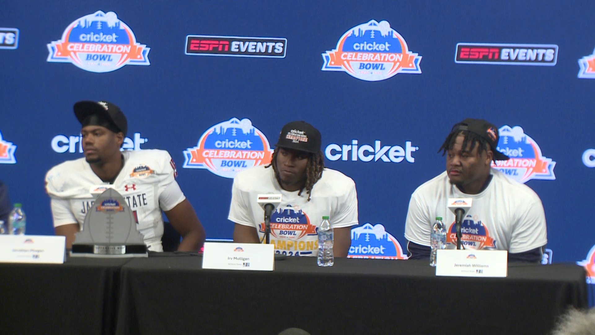 The Celebration Bowl game between Jackson State and South Carolina State was played at the Mercedes Benz Stadium in Atlanta.