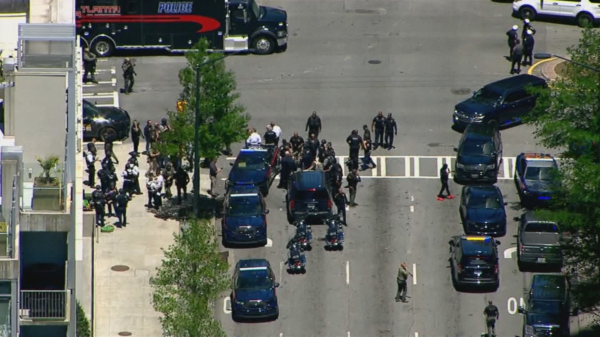 Atlanta shooting Active shooter on West Peachtree in Midtown