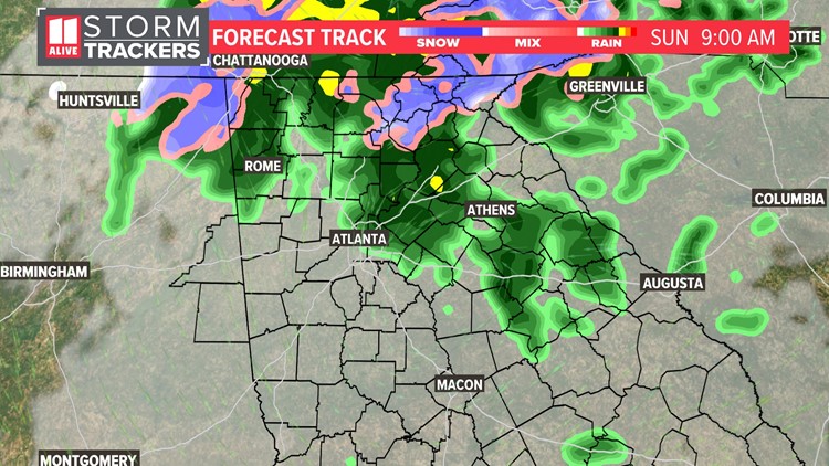 Will it snow in Atlanta this weekend | 11alive.com