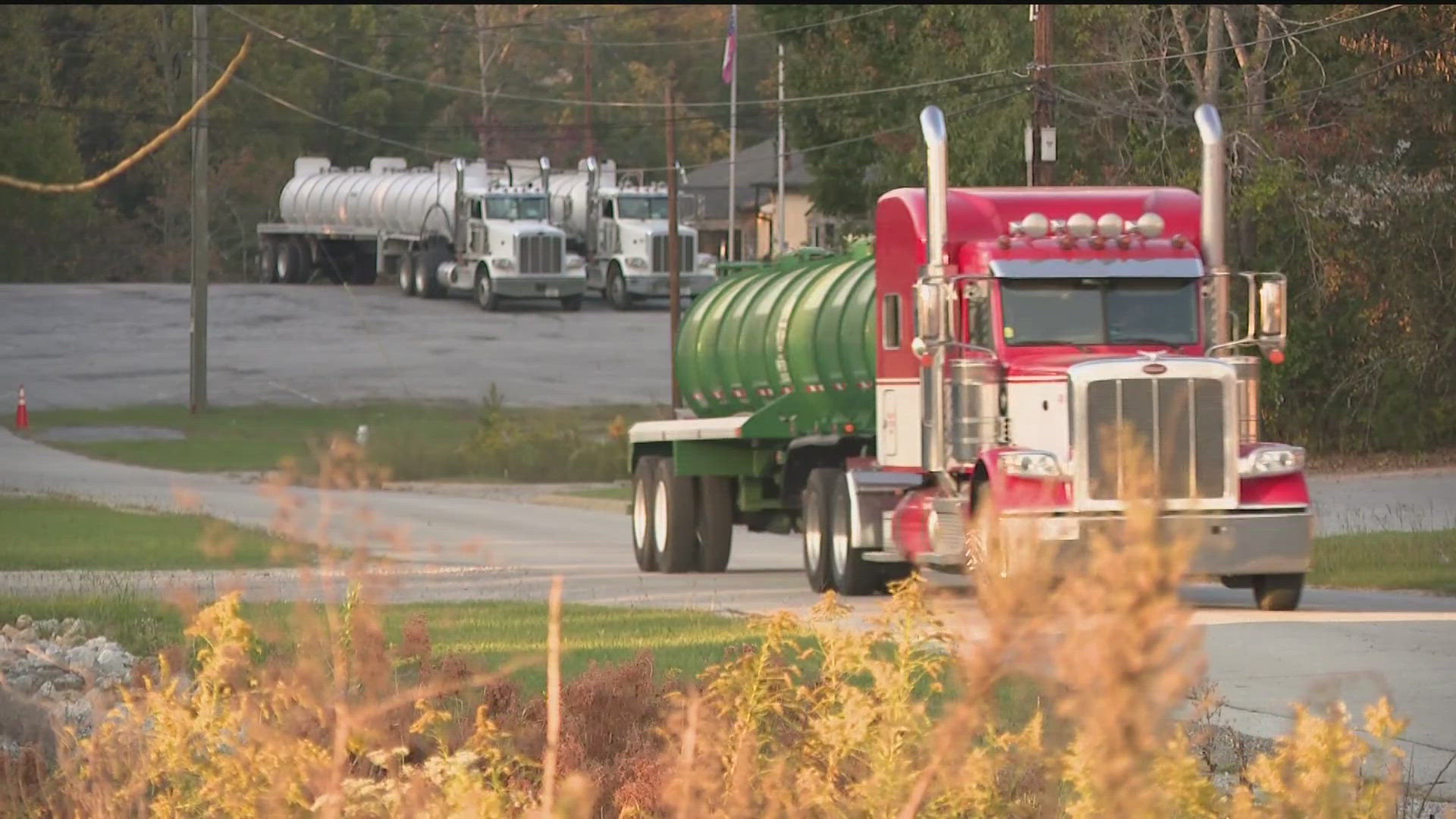 11Alive followed the tanker trucks around Rockdale County to see where the contents inside were being disposed of.