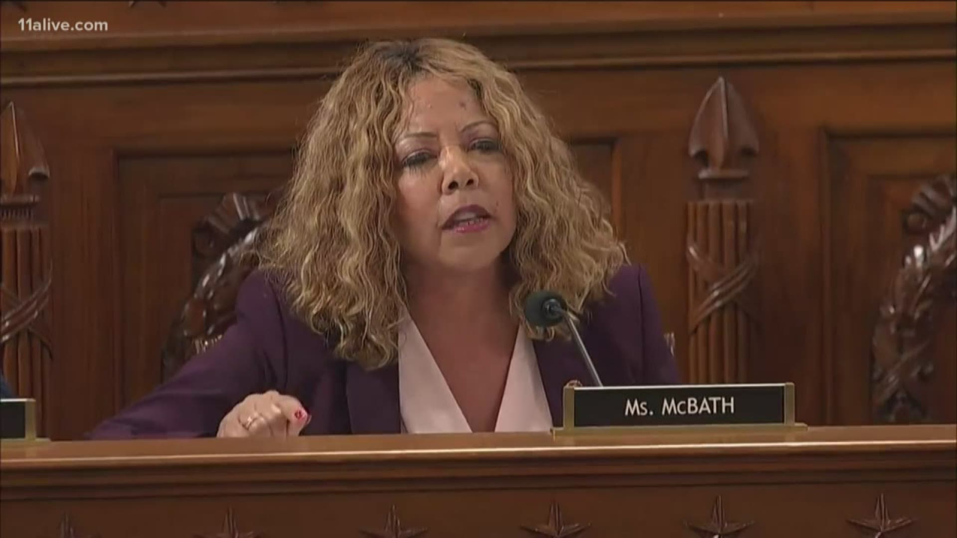 Rep. Lucy McBath (D-Georgia) has walked a political tightrope since taking office, but impeachment has forced her to make a divisive choice.