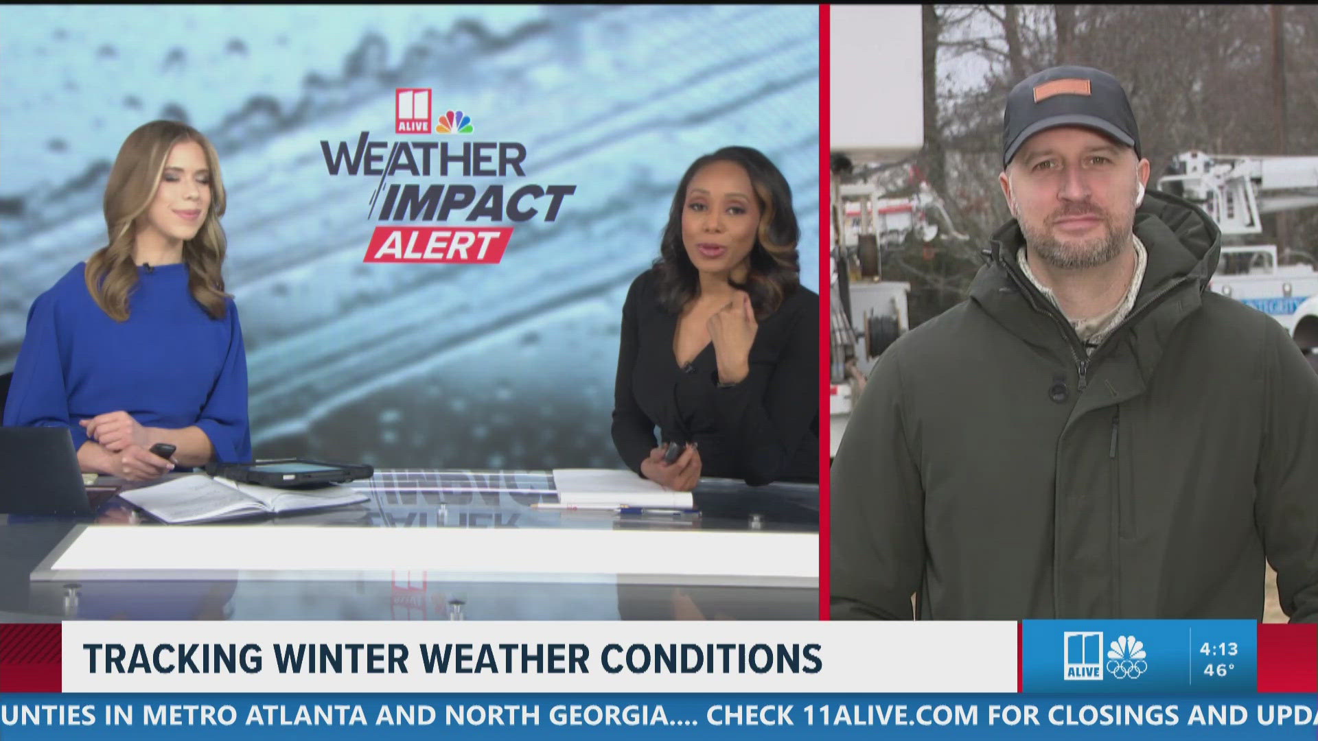 Hall County winter storm update with Cody Alcorn | 11alive.com