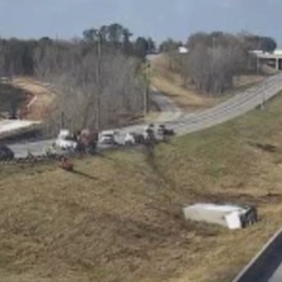 Traffic Alert: All lanes blocked on I-75 southbound in Stockbridge ...