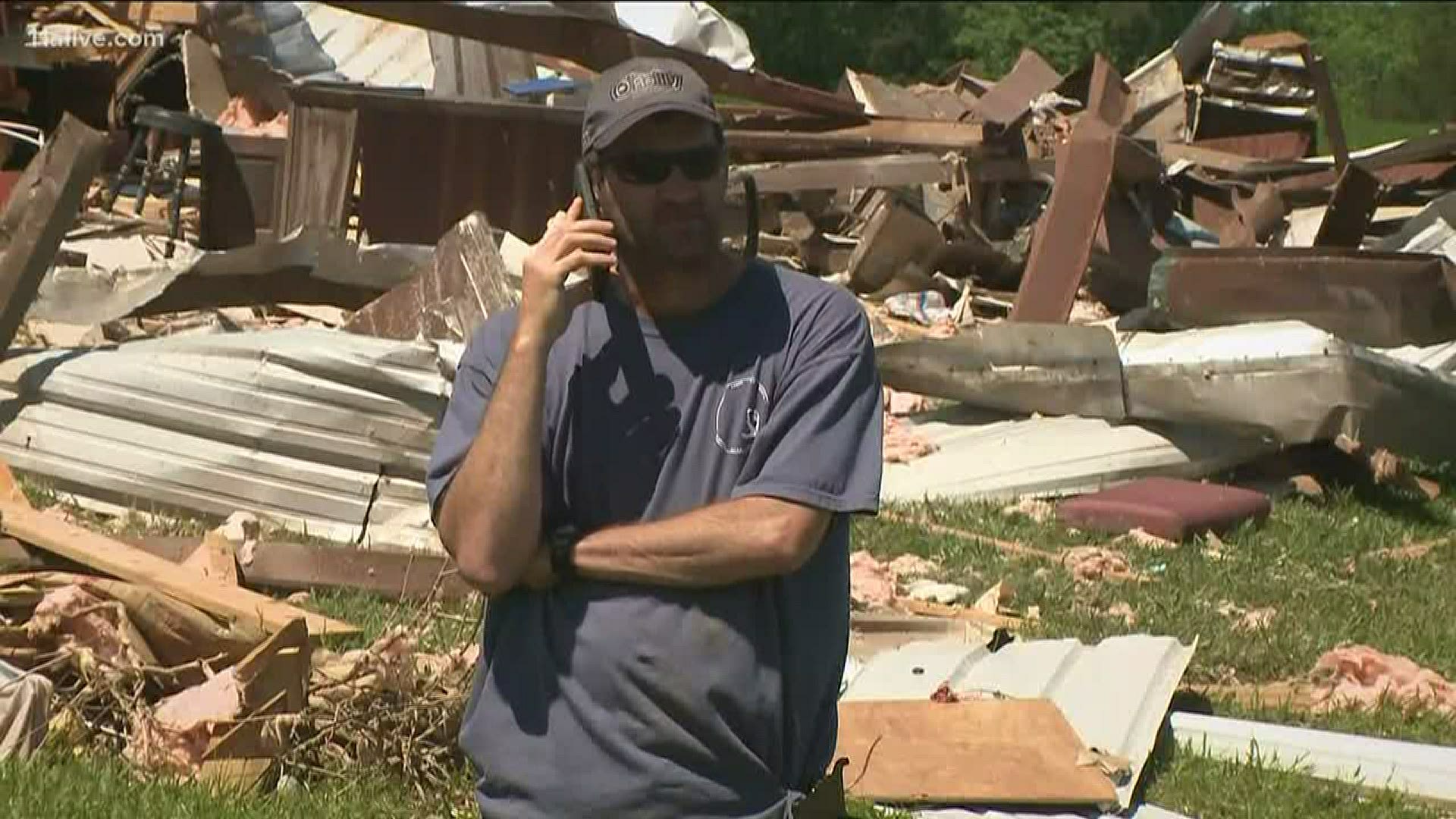 He shared his incredible story of survival with 11Alive.