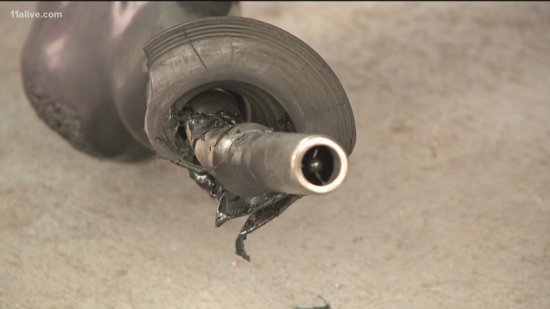 Man severely burned after gas pump fire breaks out