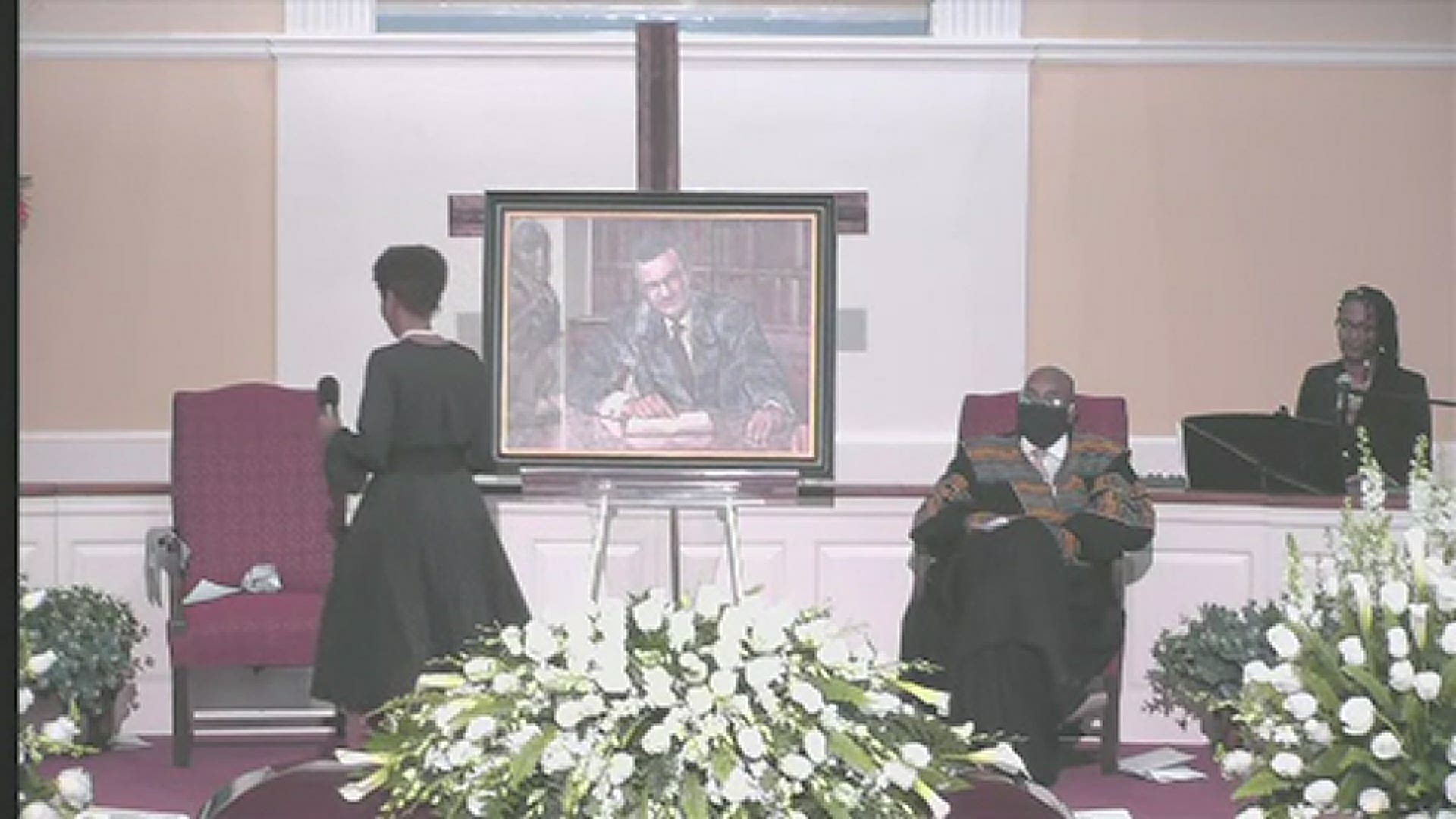 The Civil Rights icon C.T. Vivian was memorialized with a funeral in Atlanta on Thursday.