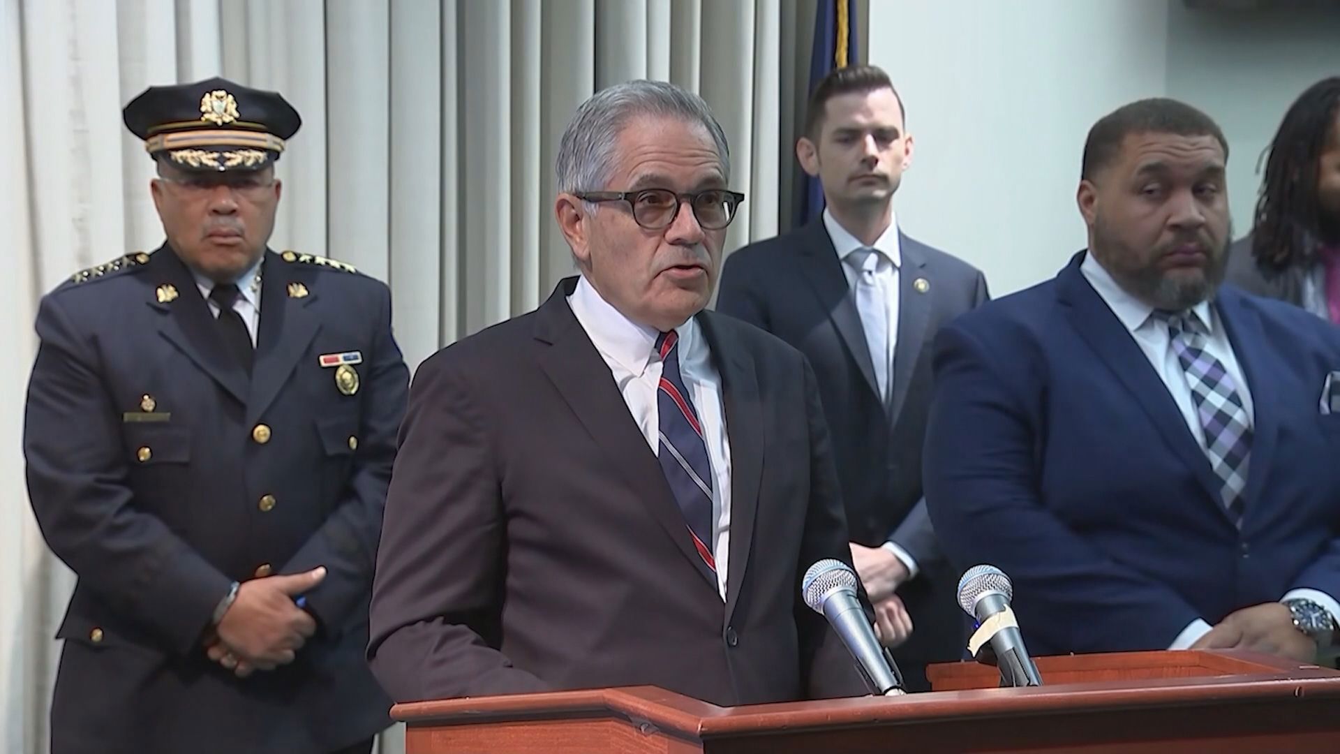 Philadelphia District Attorney Larry Krasner said he wanted to be clear about the consequences.