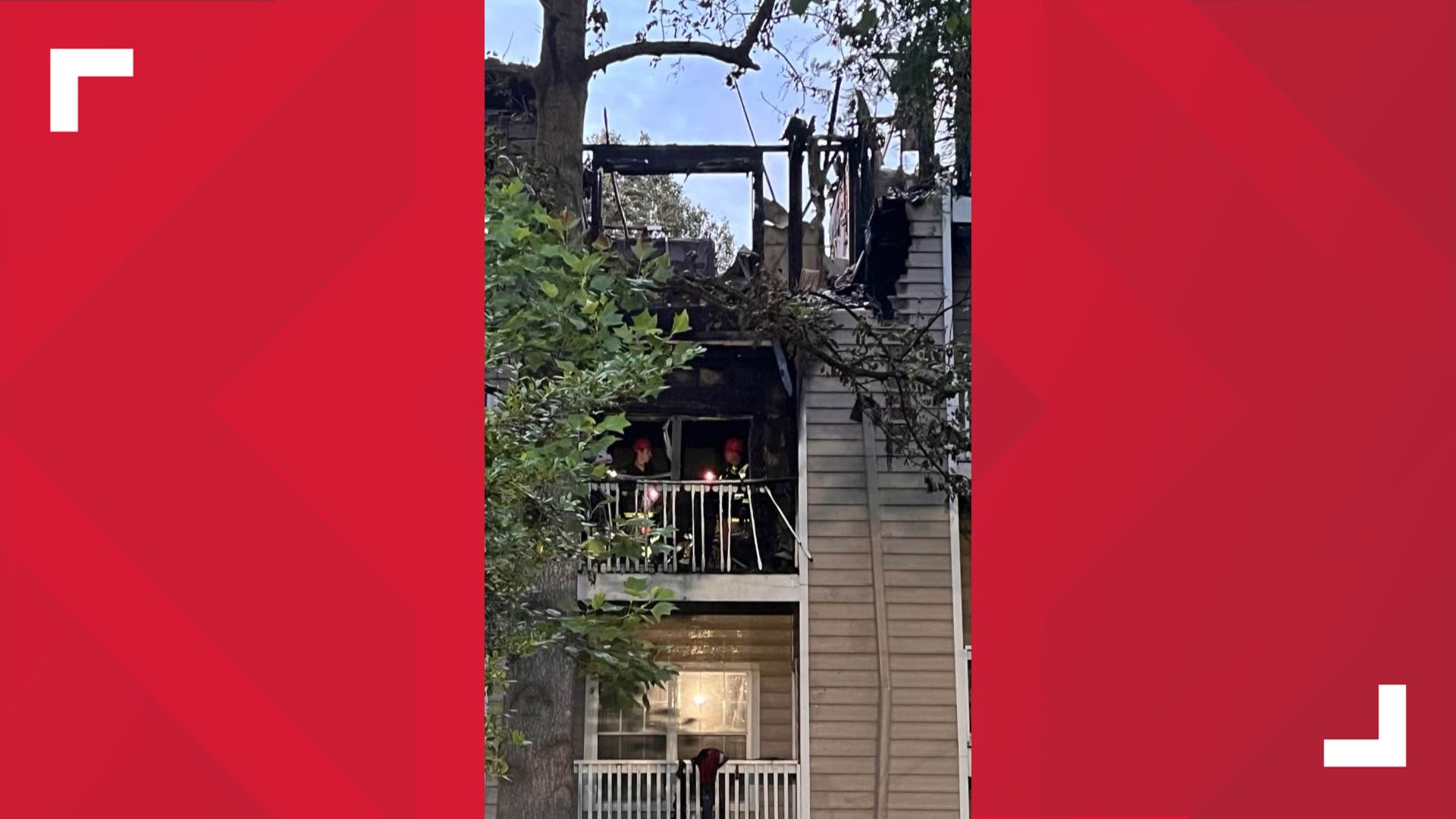 Fire at Avia North Springs Apartments in Sandy Springs