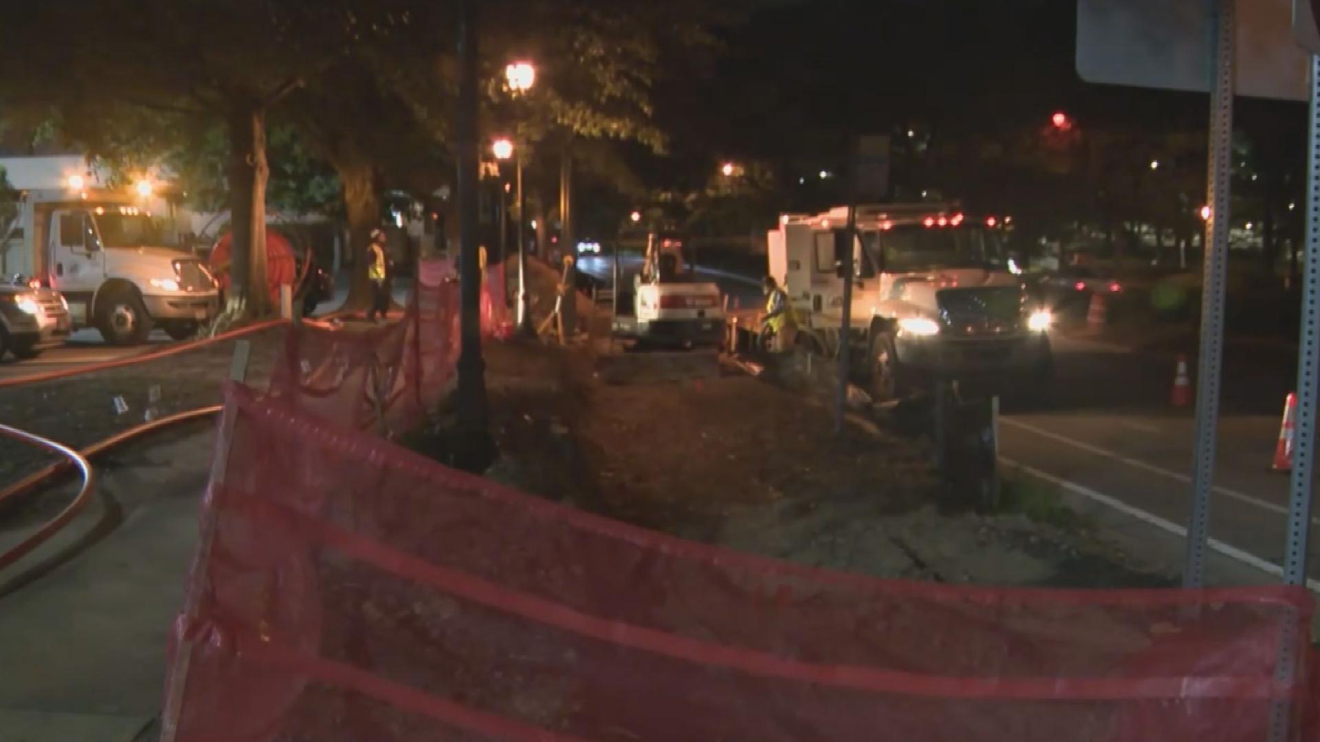 Perimeter Center West water main break in DeKalb County | 11alive.com
