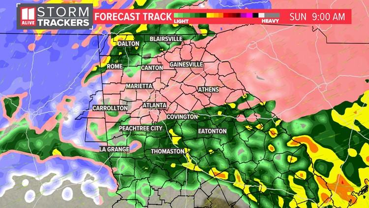 Snow possible in Georgia this weekend | What you need to know | 11alive.com