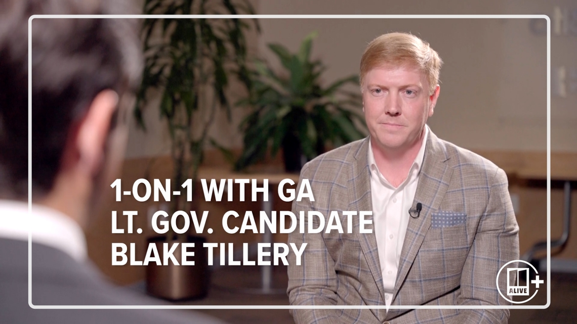 Blake Tillery discusses campaign to be Georgia's next lieutenant governor | Full interview