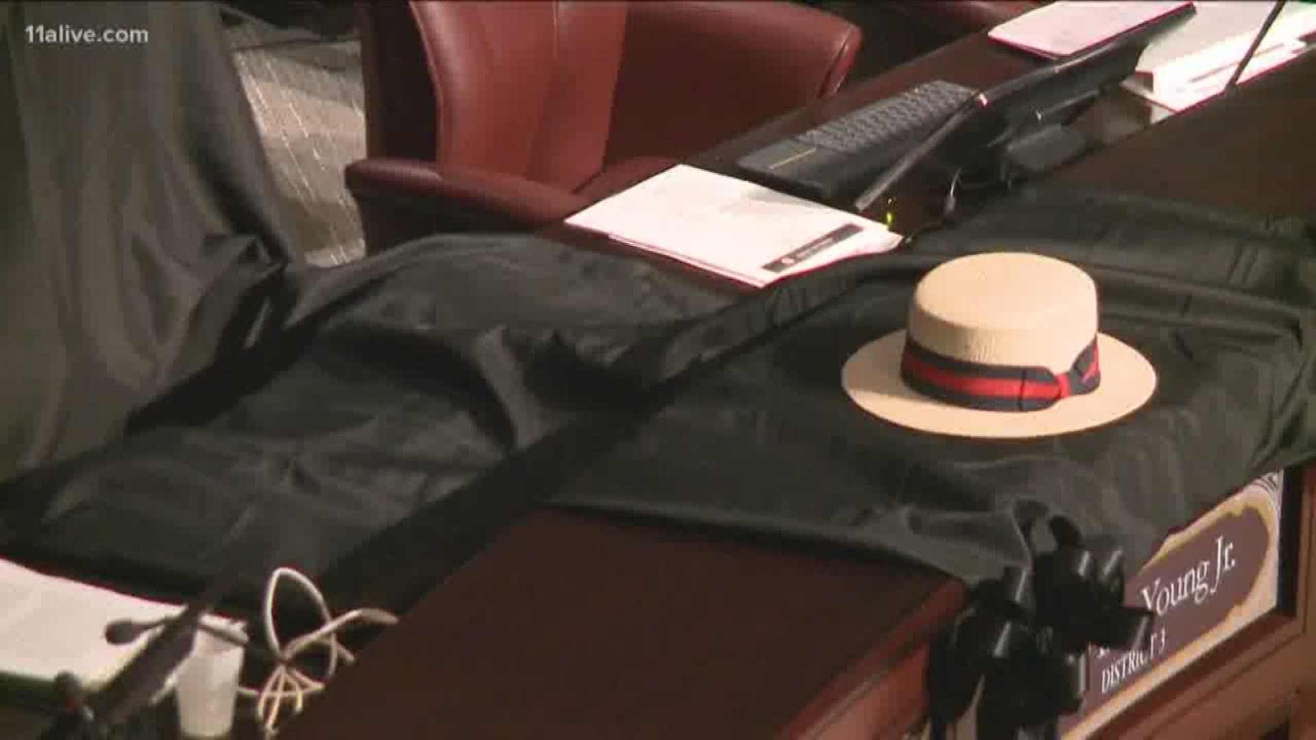 The Atlanta City Council held a moment of silence during Monday's meeting to honor Ivory Lee Young, a former councilman from District 3 who battled cancer.